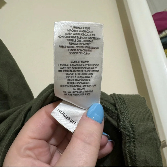 Men’s Bench Brand Army Green Graphic  Logo Casual T-Short Sleeve Shirt Size: L - Picture 12 of 16